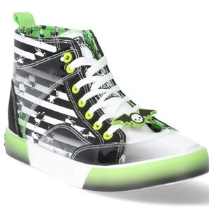 Beetlejuice Women's High Top Sneakers.